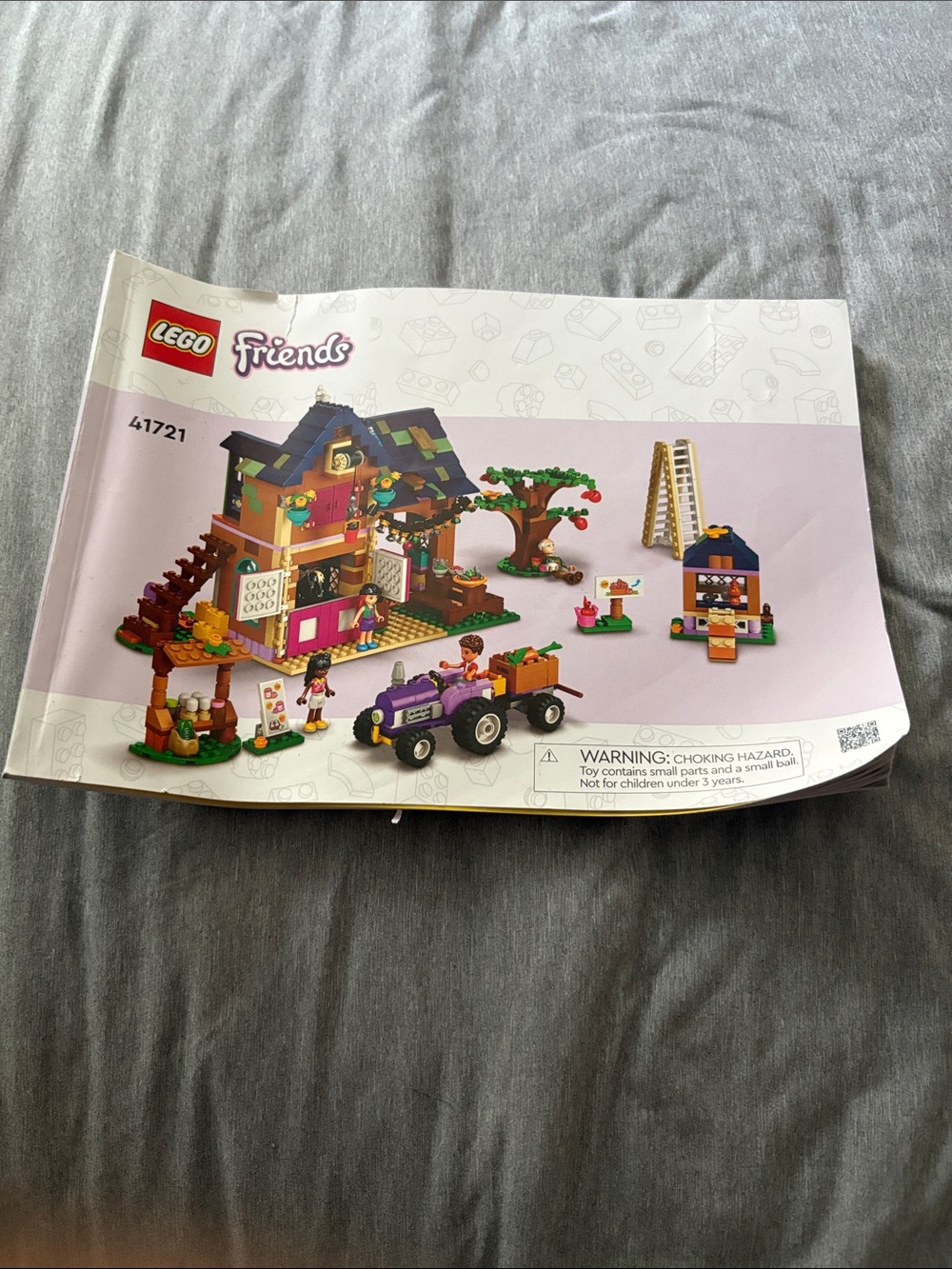 LEGO Friends Purple and Green Treehouse instructions